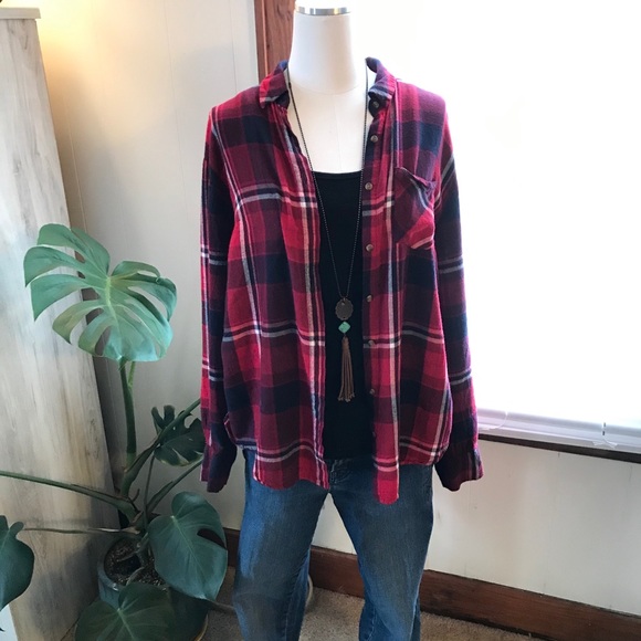 Red/Blue Flannel - Picture 1 of 4